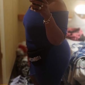 Giving them the blues dress